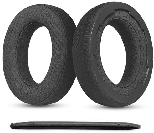 YunYiYi Almohadillas de repuesto compatibles con Focal Bathys de alta fidelidad, Bluetooth, cancelación de ruido, almohadillas para auriculares (negro MF)