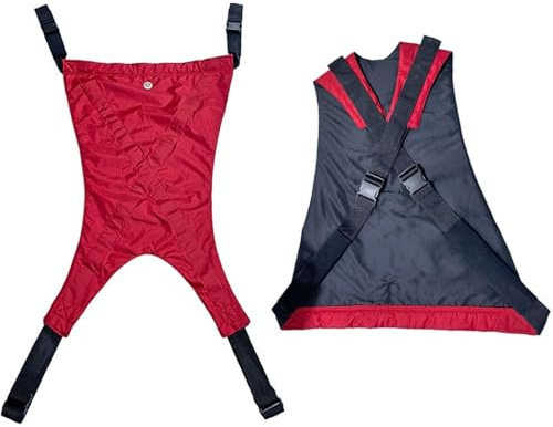 Cinturón de transferencia de elevación para pacientes, tela Oxford, tela impermeable, correa de transporte para movimiento seguro arriba y abajo escaleras, cama, coche, silla de ruedas