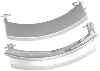 Cylinder Washing Machine Door Handle 9000331939 9000389973 9000534076 ,compatible For Siemens Bosch, Washing Machine Handle Replacement(Silver)