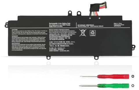 KXRSII PS0011UA1BRS Laptop Akku für Toshiba Dynabook Portege X30L-K X30L-J | PCR10A-009003 PCR10L-13L011 PCR10T-04N00X PCR12U Series 4ICP5/63/71 15.4V 53Wh