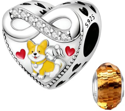 LNQOBU 925 Sterling Silber Charms für Armbänder und Halsketten Schmetterling Charms Musik Charms Perlen Schmuck Geschenk für Frauen Mädchen