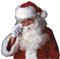 Rubie's 2303 - Weihnachtsmann-Set Bart & Perücke