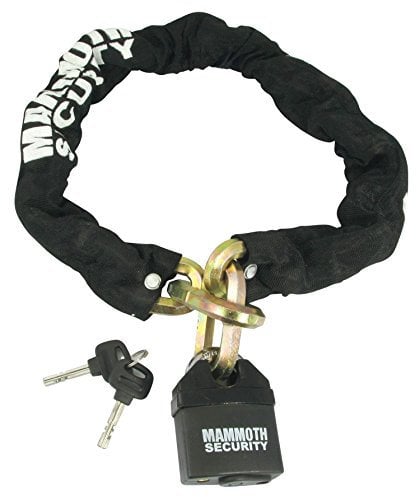 MOTORCYCLE MAMMOTH LOCK & CHAIN 12*12*1000MM