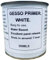 1 x 250ml White Gesso Primer for Canvas Wood Card for Oil/Acrylic Paints Jesso