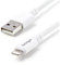 StarTech.com Cavo connettore lungo Lightning a 8 pin Apple a USB per iPhone / iPod / iPad bianco da 3 m