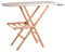 Valdomo Eco ASSE da Stiro, Legno, Naturale, 135x39x82 cm