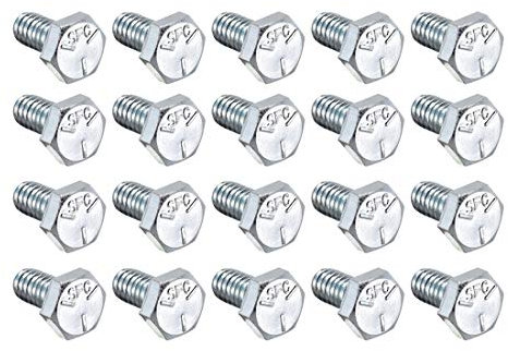 sourcing map 1/4-20 * 1/2 Vis à tête hexa boulon fix acie carbone classe 5 UNC 20pc