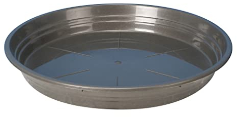 Soucoupe Ronde, 48 Diamètre, Gris