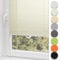 Plisseerollo ohne Bohren Klemmfix 85x200cm(BxH) Beige Jalousie Sonnenschutz Easyfix Faltrollo Lichtdurchlässig Rollo für Fenster & Tür