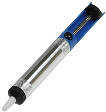 WITTKOWARE Entlötsaugpumpe mit Teflonspitze, Aluminium, 150mm