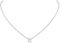 Suplight 925er Silber Damen Initiale Schmuck platiniert 3D Buchstabe K Anhänger Halskette Minimalistische Schlüssebein Kette 40+5cm für Frauen Mädchen Geschenk für Jahrestag Geburtstag