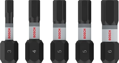 Bosch 5X PRO Hex Impact Bit (100 x 75 mm, Professional Accessory Screwdriver, Screwdriver)