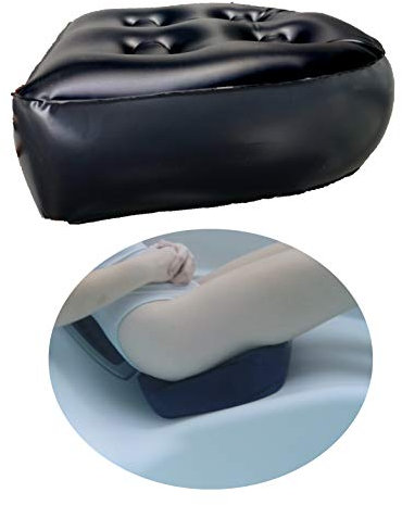 Happy Hot Tubs Hot Tub Booster Seat Cushion Black - Simply Fill With Water From Your Spa Jet!