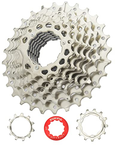 CYSKY Fahrrad Kassette 8 Fach 11-28T Ritzel Kompatibel mit Shimano Sram Sunrace, passend für Mountainbike, Rennrad, MTB (11-28T)