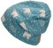 Sterntaler Baby Jungen Beanie Baby Slouch-Beanie Eisbär Mütze - Beanie Baby, Kinderbeanie - gefüttert mit Baumwoll Fleece - himmelblau, 47