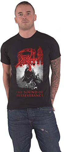 Death 'The Sound of Perseverance' (Black) T-Shirt - Ultrakult Clothing (XX-Large)