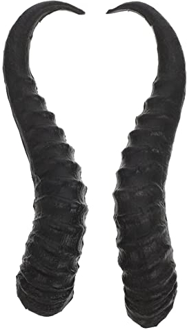FRCOLOR Ox Horn Stirnband Antilope Horn Haarzubehör Plastikgeweih Hörner Cosplay- Kostüme Requisiten