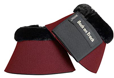 Back on Track Welt Hufglocken Limited Edition (XS, weinrot)