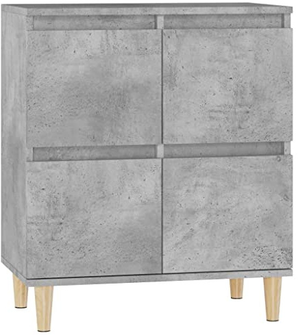 vidaXL Sideboard Betongrau 60x35x70 cm Holzwerkstoff