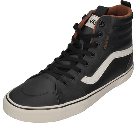 Vans Herren Filmore Hi Vansguard Sneaker, Leather Black Marshmallow, 41 EU