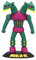 SD TOYS - Mini Figurine en Caoutchouc Doublas M2 Mazinger Z (SDMSDT25680)
