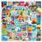 Sommer-Surfen Aufkleber für Laptop (100 PCS),Geschenk für Kinder Jugendliche Erwachsene Jungen,Summer Surfing Stickers Wasserdicht Vinyl Aufkleber für Scrapbook,Skateboard,Auto,Gepäck