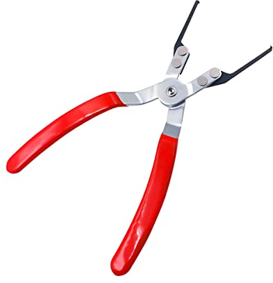 JNNJ Relay Puller Pliers, Car Relay Disassembly Clamp, Battery Terminal Fuse Extraction Remover Tool, Metal Steel Automotive Pliers, Universal Accessories for Most Vehicles' Repairing and Modifing