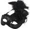 Faxianther Vintage Venezianische Maske Damen Herren Halbmaske Maskerade Maske Karnevalsmasken Augenmaske mit Zierborte Römische Tanzmaske Oper Gesicht Kostüm für Halloween Maskenball
