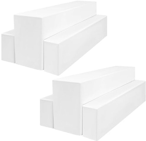 Lumaycens 2 Pack Bierbank Hussen & Biertisch Husse 3er-Set, 220 x 70 x 80 cm in Bierzeltgarnitur, Biertischhusse Premium für 70 cm Blickdicht waschbar Tisch für Outdoor-Bankette (Weiß)