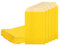 QUARKZMAN 100pz Sacchetti Regalo di Carta, 6 x 3 Buste Caramelle Carta Kraft Antiunto Buste Piatte Regali Piccoli per Panetteria Biscotto Cioccolato Sapone Festa Nozze, Giallo