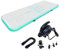 Triclicks 3M Aufblasbare Gymnastikmatte, Air MatteTrack, Tumbling Matte mit elektrischer Luftpumpe 10cm dicker Luftboden Praxis Gymnastik Workout Matte Praxis für Heimgebrauch Gym Yoga Outdoor (grün)