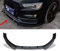 FGMSSOUG Auto Frontspoiler für Audi A3 S3 8V S-line 2014 2015 2016, Frontstoßstange Spoiler Lippe Diffusor Splitter, Auto Styling Zubehör