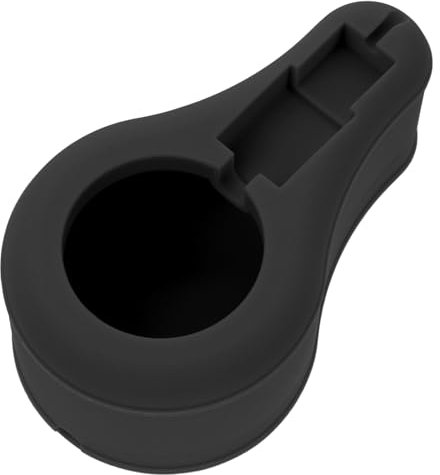 GRADENEVE Ladekoffer Ladegerätschutz Ladegerät Zubehör Abdeckung für Ladegerät Schutzhülle für Ladegerät Ladeabdeckung Silikonschutz für Ladegeräte Ring-Ladehalterung Kieselgel Black