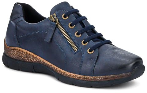 Pavers Womens Wide Fit Casual Bungee Lace Shoes | All Year Round | Lace Up | Zip