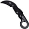 SMB Karambit Klappmesser mit Kinematic-Klinge, D2-Stahl, Aluminium-Griff, wie Provoke, Schwarz