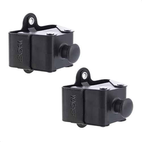 WAGNER - hooks4tools - Gerätehalter BUTTON 2tlg. Set - 52 x 55 x 37 mm, Stahl verzinkt, für Kleidung, Masken, Brillen etc. - 15209902