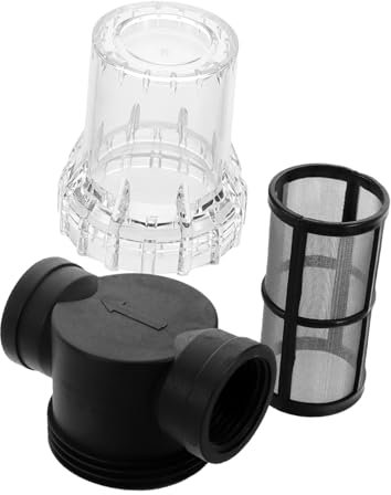 HAPINARY Hose Filter for Garden Water Softener Efficient Water Pump Strainer Tool for Irrigation and Car Washing Interface Hole Diameter Easy Maintenance Installation