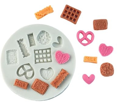 12 Hohlräume Silikon Keksformen Zur Herstellung Von Süßigkeiten Dessert Schokoladenkuchen Fondant Backwerkzeugformen