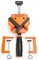 Pony Jorgensen Pony POJ9180 Pince à angle 90° Orange