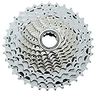 SHIMANO SLX Hg81 10 velocidades 11-32t HG81-Casete Dientes, Color Plateado, Unisex, Plata, 11-32 Teeth