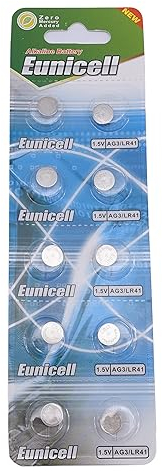 20 Stück AG3 LR41 Knopfzelle - 1,5V Alkaline Knopfzellen - LR736 / L736 / G3 / G3A / 3GA / 192 / GP192 / V3GA / RW87 - Knopfbatterien Batterien Batterie
