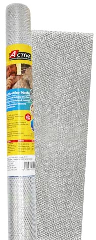 Activa Activ-Wire Large Weave Mesh Sheet, 24-in x 10-ft | Oven-Safe & Perfect for Sculptural Support, Arts & Crafts