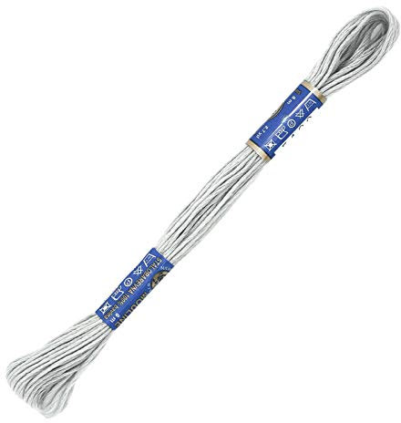 1 Docke Stickgarn 8m 2g Sticktwist 100% Baumwolle Stickerei Farbwahl Auswahl 5, Farbe :8122 hellgrau