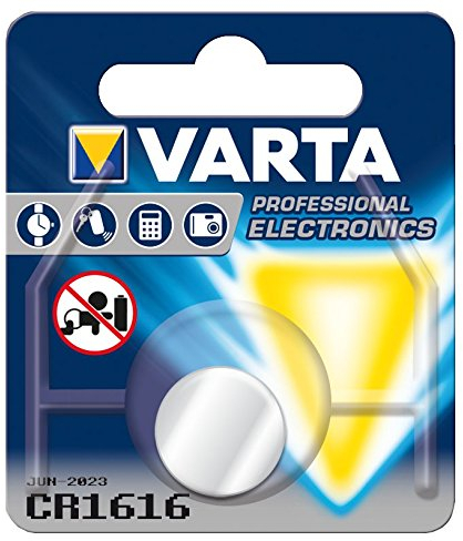 Varta 6616112401 – Batterie Ion (cr-1616, 3 V) Silber