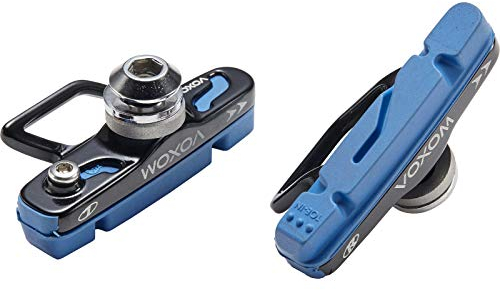 Voxom Bremsschuhe Road Brs8 Cartridge, 2 Stück, Shimano Unique Light-Weight, 718000114 Bremsen/bremsbeläge, schwarz, One Size