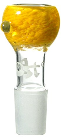 Boost Glaskopf 18,8 mm, gelb - Head&Nature Bong-Kollektion