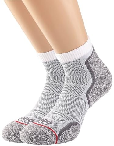 1000 Mile Men's Running Anklet Socks - Twin Pack