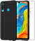 ebestStar - Coque pour Huawei P30 Lite (2019), Etui Protection Motif Carbone, Antichoc Souple TPU, Noir + Verre Trempé