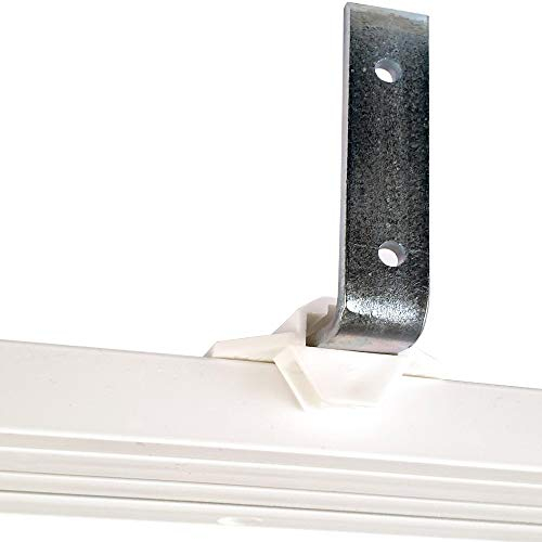 Bestlivings Wandträger für Innenlaufschienen in Länge: 17,5cm, inkl. Montagematerial, Winkelträger zur Wandmontage von Vorhangschienen