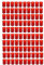 100er Set Grablicht Rot Grabkerze Kleine Friedhofskerzen Grabbrenner Nr.40 Gedenkkerze Grableuchte Trauerlicht Grablichtkerze Grabdekoration
